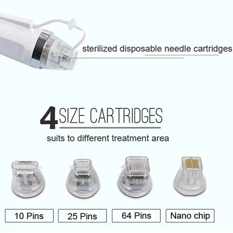 

Microneedle RF Machine Needles 10 Needles, 25 Pins, 64 Pins, Nano fractional micro-needle rf skin beauty machine