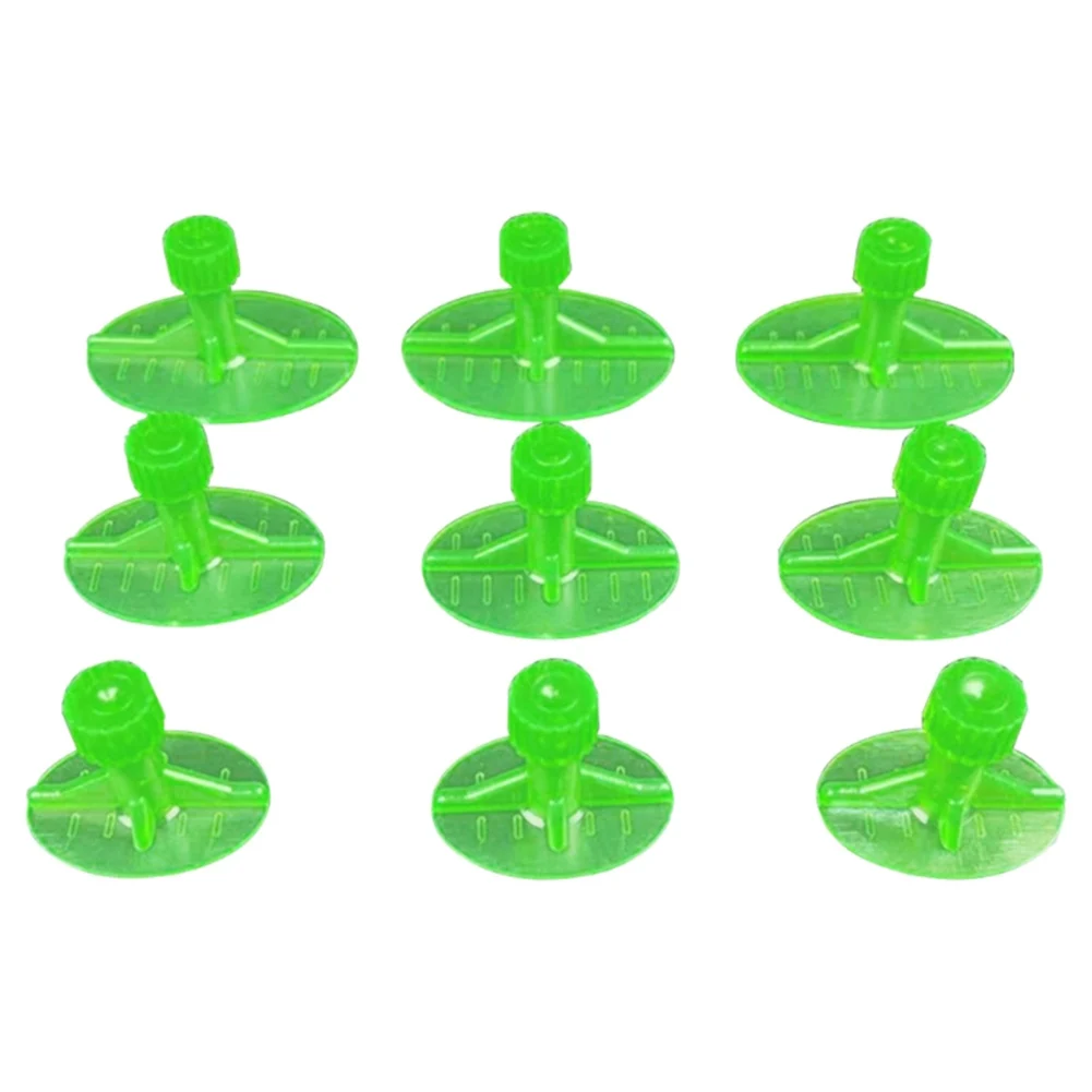 

Restore Your Car's Beauty Easy Dent Repair with Green Dent Puller Tabs Universal Fitment 9Pcs Dent Removal Tools