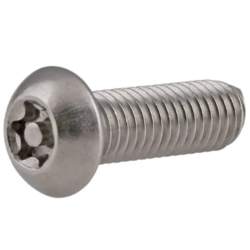 M8 x 1 25 304 штифт из нержавеющей стали винты с полукруглой головкой Torx кнопкой