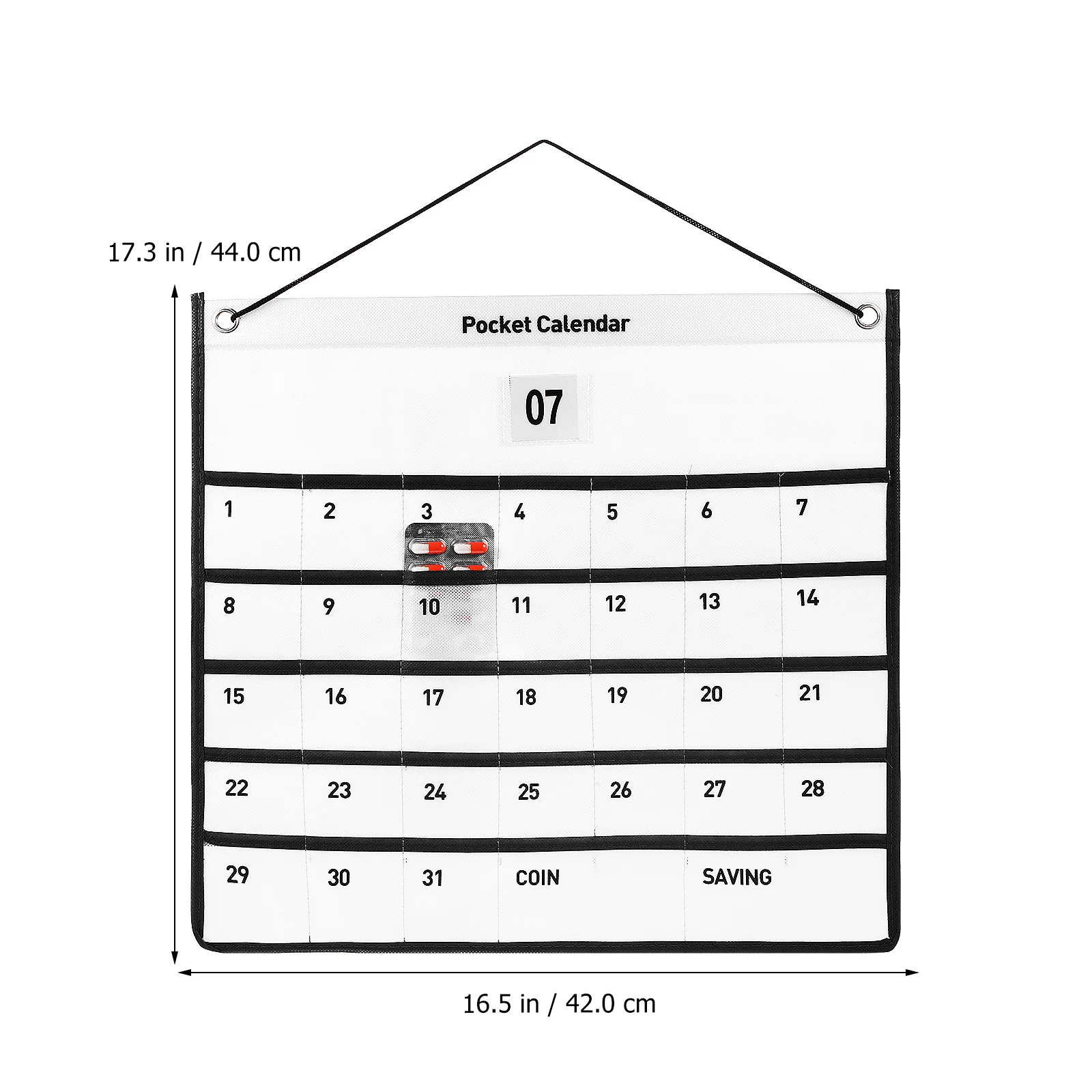 Сумка для хранения календаря установленная на журнале офисная сумка подвесной