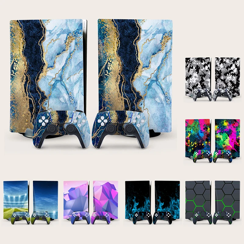 

PS5 Skin Decal Vinyl Wrap Cover Sticker for PlayStation 5 Disc Planets Full Set