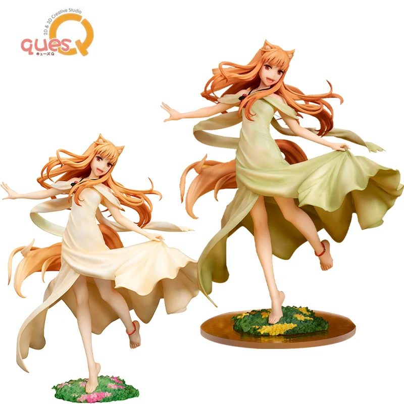 

Оригинальная серия, в наличии, QuesQ 1/7, Holo Spice and Wolf, ПВХ экшн-модель, игрушки, фигурка, коллекционная кукла, подарок 23 см