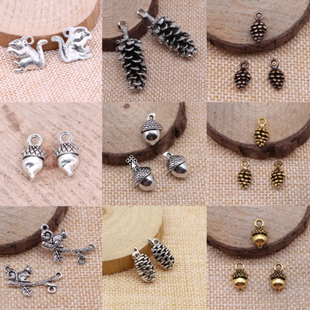 

Сосновые орехи, подвески для подарка оптом