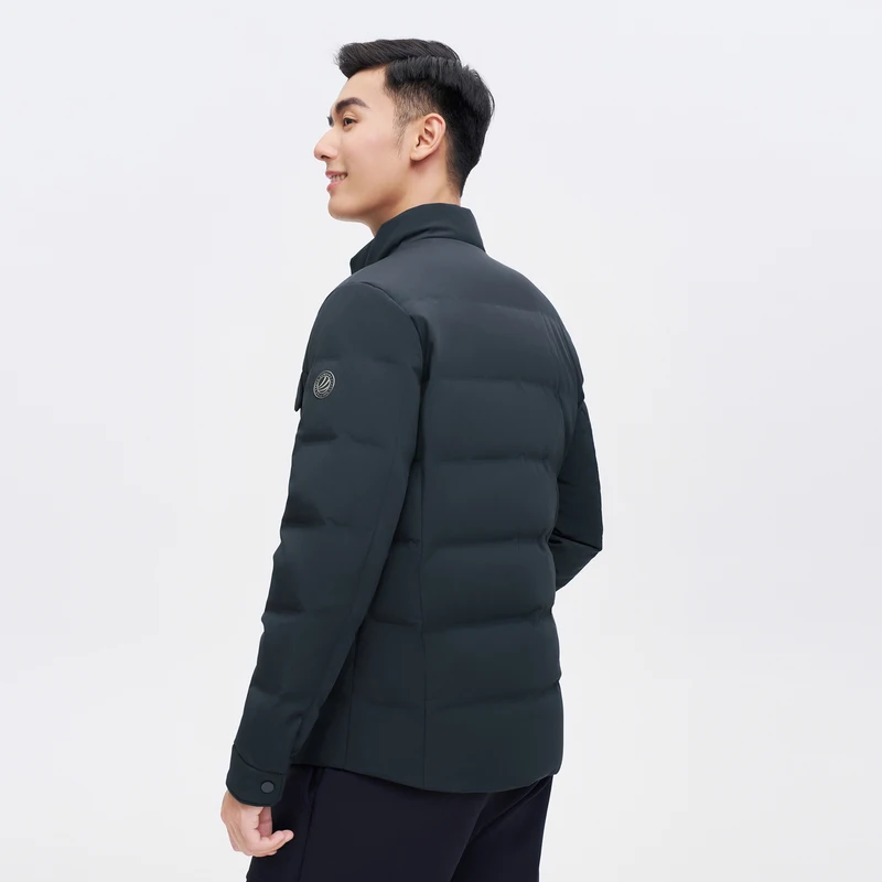 Мужская стеганая куртка BOSIDENG мужские легкие куртки водонепроницаемая теплая