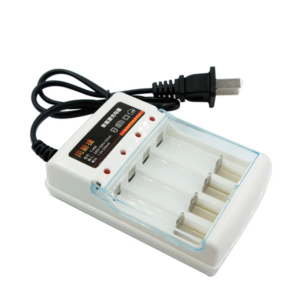 AA Charger AAA 4 Slots Battery Charger AA/AAA Ni-Cd Fast Charging Rechargeable Smart US / EU Plug For 1.2V Battery Charging