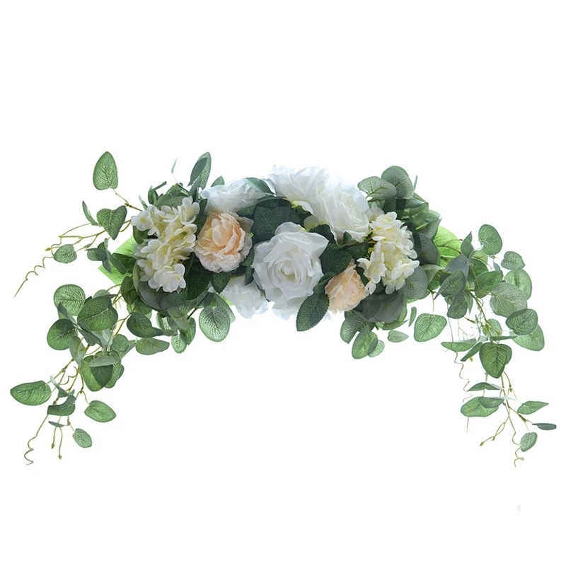 

Роза, искусственная гирлянда, украшение для двери, подвесной цветочный венок, настенные украшения, свадебные принадлежности