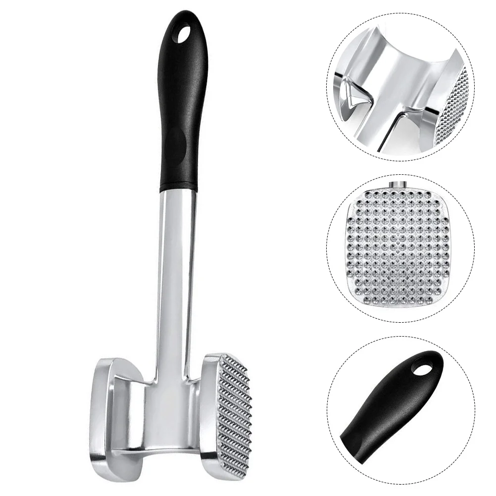 

Meat Mallet Tenderizer Hammer Tool Pounder Beef Steak Chicken Poultry Masher Tenderizing Kitchen Pork Loose Knocking Bieating