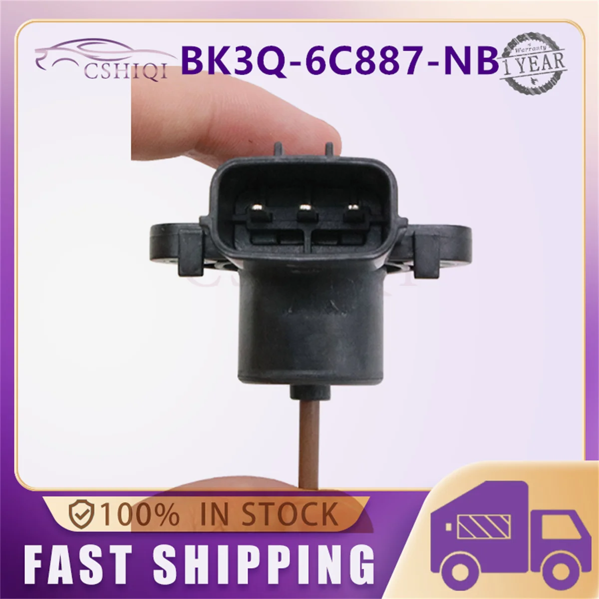 Датчик-актуатор турбонагнетателя BK3Q-6C887-NB BK3Q-6K682-NB для Ford Mustang Ranger 2012-2023, Mazda BT-50 BK3Q6C887NB (art.: 3920da405dded) - 3920da405dded