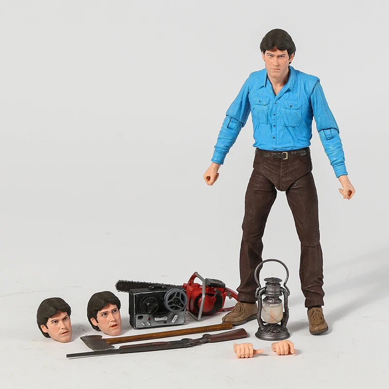 

NECA Evil Dead 40th Anniversary Ultimate Ash Action Figure PVC Toy Model Doll Collection GIft