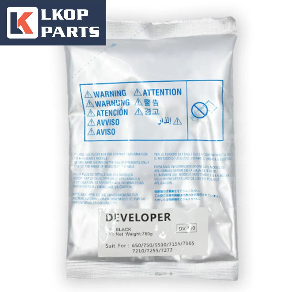 

1pcs DV710 Compatible Developer For Konica Minolta Bizhub BH 7165 7155 7255 7272 650 750 7210 5510 Copier Parts