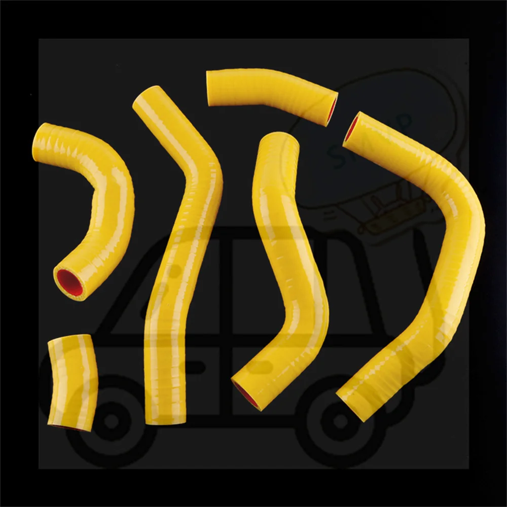

6PCS Silicone Radiator Rad Hose For Honda CRF 450R 2013 2014 Motocross Enduro New Replacement Parts