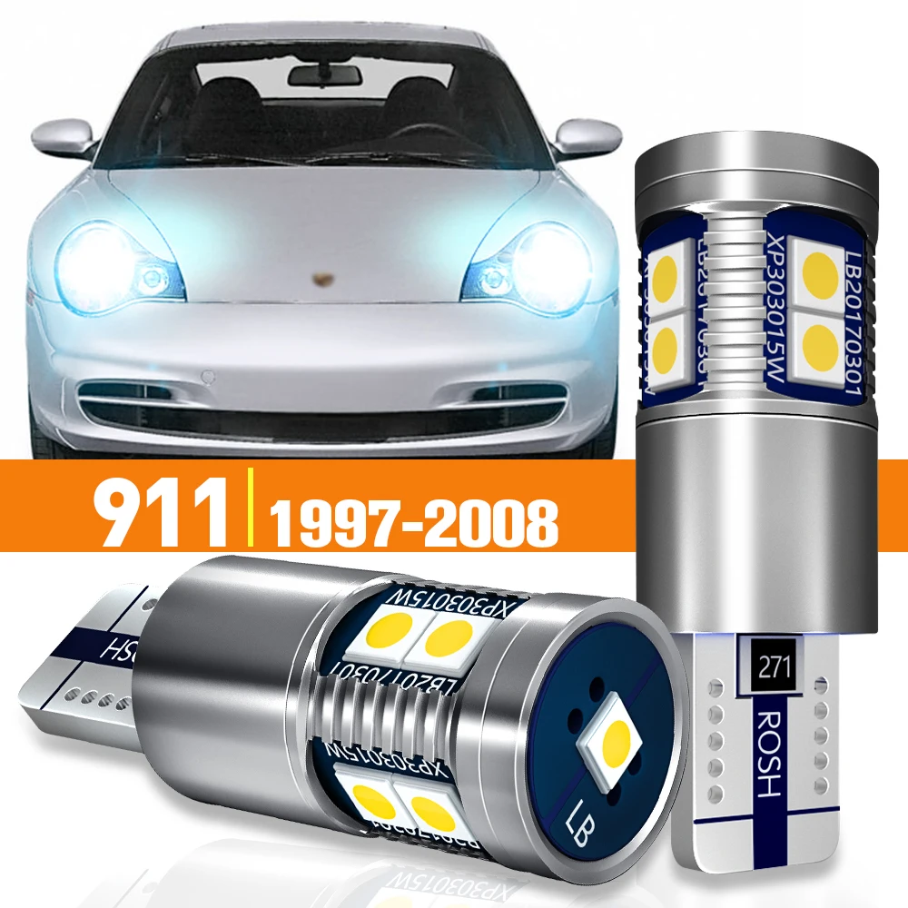 

2x LED Parking Clearance Light For Porsche 911 996 997 1997-2008 2000 2001 2002 2003 2004 2005 2006 2007 Accessories Canbus Lamp