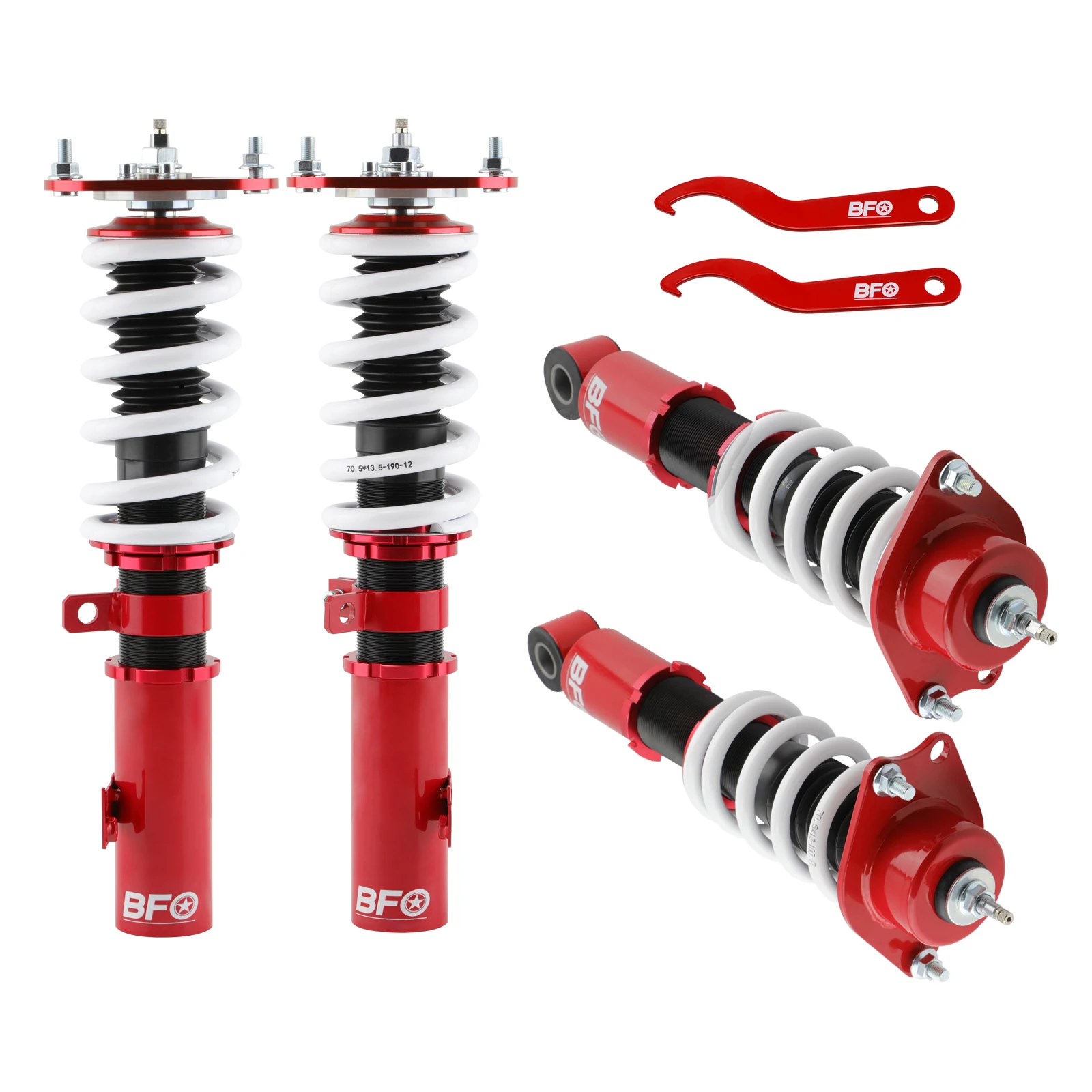 

BFO Coilovers Struts Adjustable Damper For Toyota Corolla E130 03-08 Shocks Spring Coilover Shock Lower Suspension Shock Kit