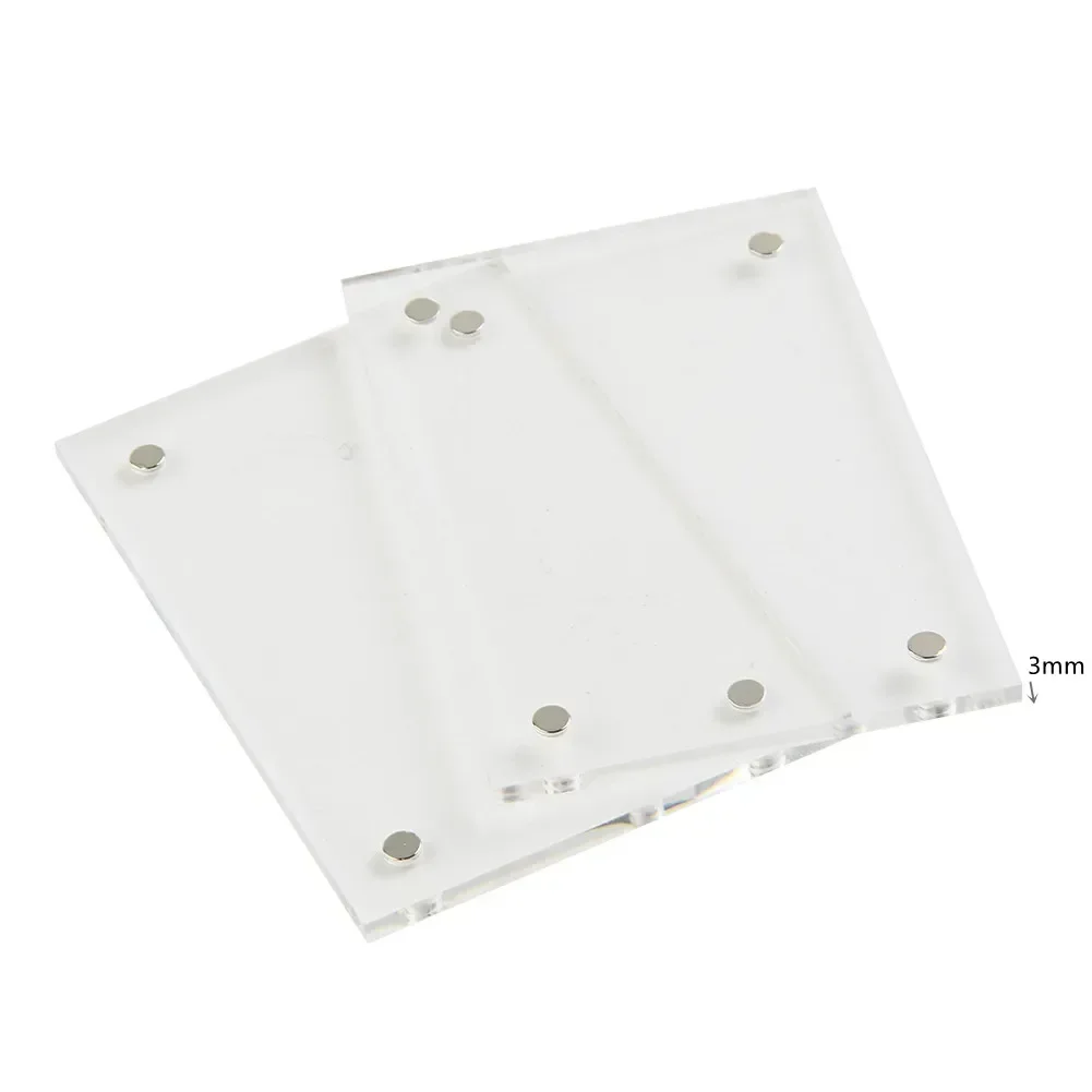 

Прозрачная магнитная фоторамка из акрила