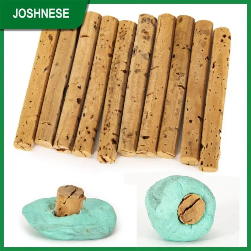 

Высококачественная пробковая палочка 5 см 10 шт. рыболовная приманка дубовая деревянная палочка рыболовные аксессуары плавучая палочка деревянный цвет