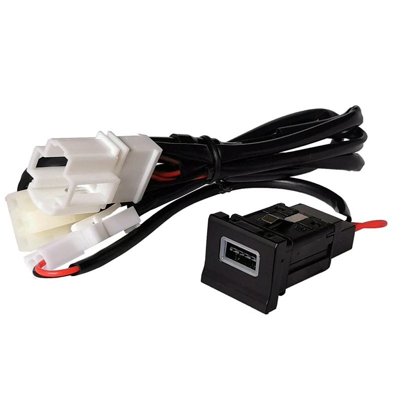 

1PC Auto QC3.0 Rapid Charger USB Port Fast Charger QC3.0 Smartphone Charging Adapter Interface Socket Use For VW Polo 2014-2018