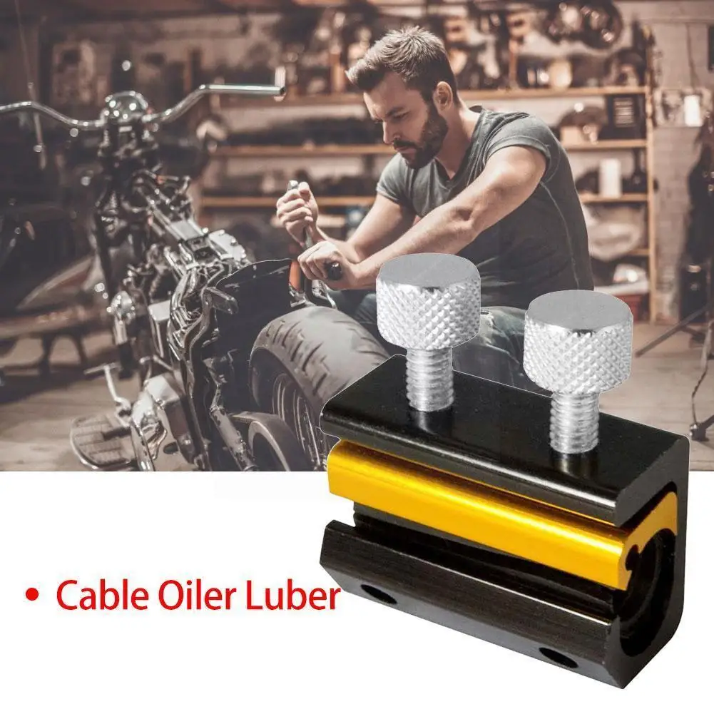 

Dual Cable Lube Luber Lubricator Lubricant Tool Motorcycle Throttle Motorcycle Scooter Line Line Bike Atv Oiler Clutch J6h9