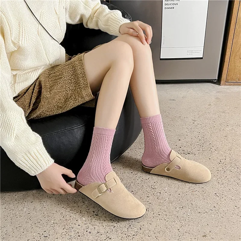 Летние женские шлепанцы Бостон сандалии Уличная обувь на плоской подошве