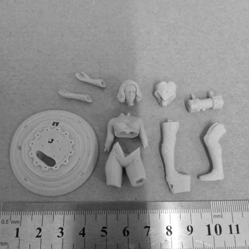 Фигурка черная вдова из смолы масштаб 1/24 75 мм