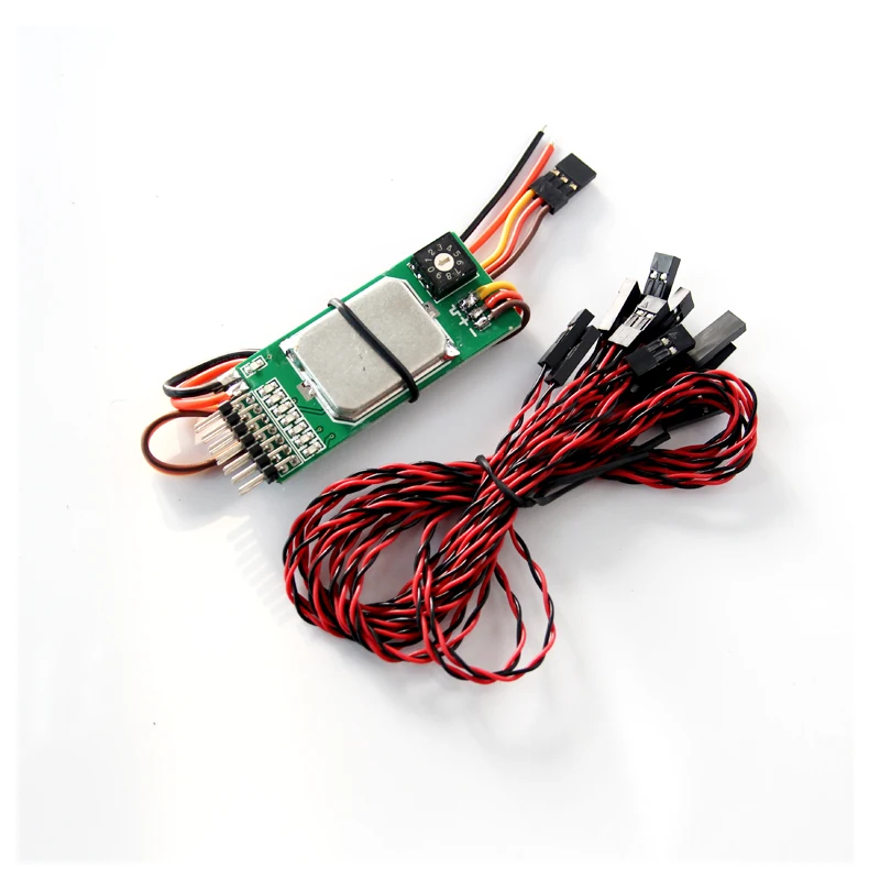 

Multi-function 7-way Remote Step Switch, Electronic Control Switch RCD3003 Multi-axis Night Navigation Light Switch