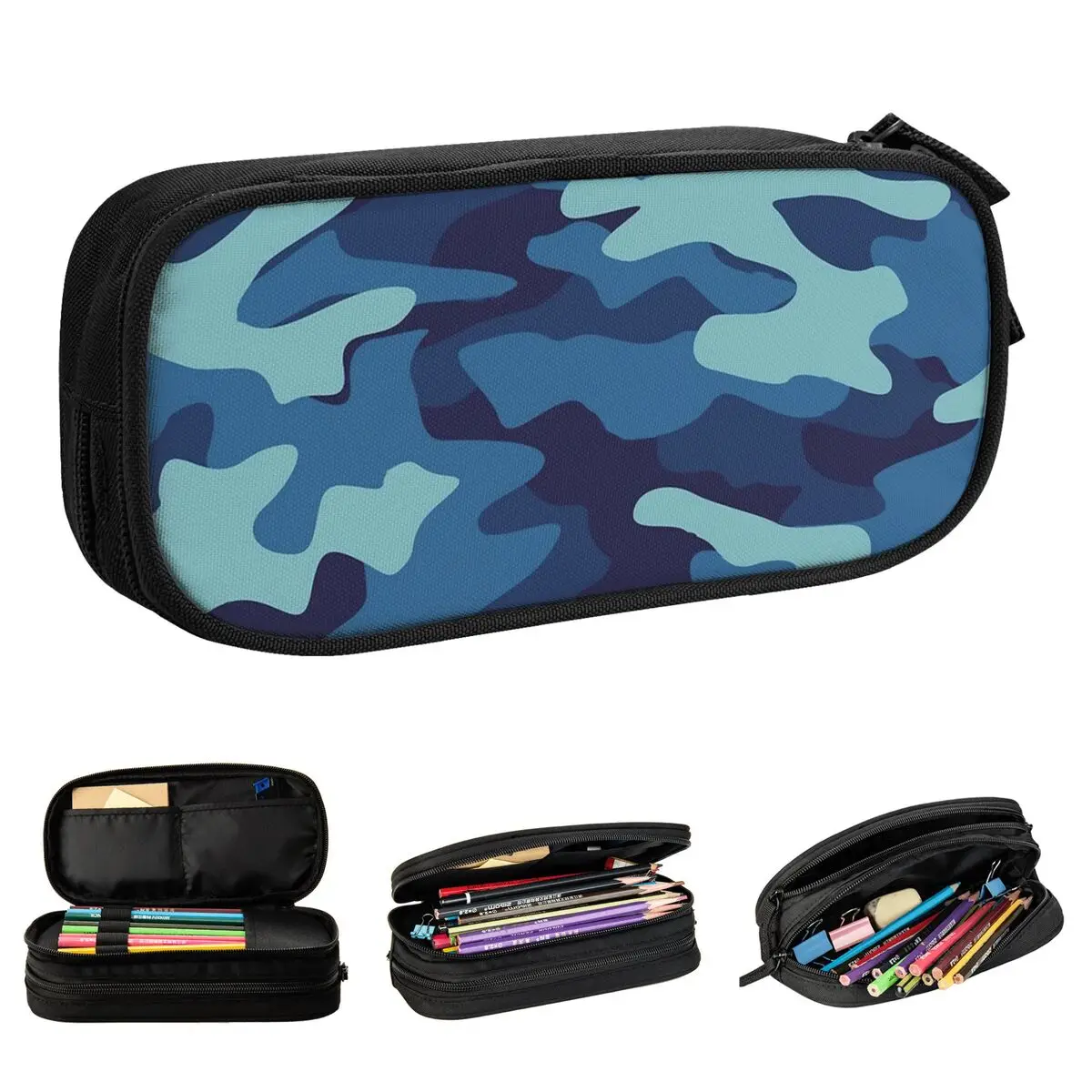 Bag Girls Boys Large Storage School Supplies Gifts Pencil Pouch