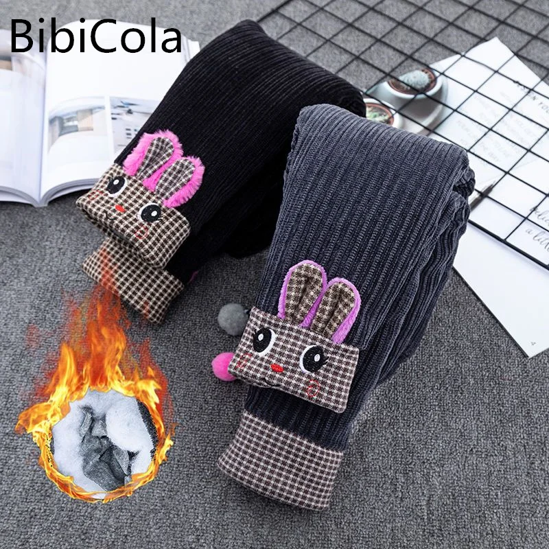 

Леггинсы для девочек; Зимняя детская одежда; Тонкие вельветовые детские штаны; Вельветовая утепленная верхняя одежда с рисунком для маленьких девочек; Теплые штаны