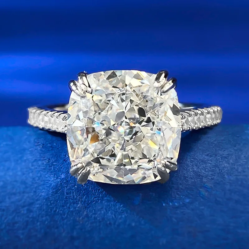 Женское Универсальное кольцо из серебра 925 пробы с импортным высокоуглеродистым