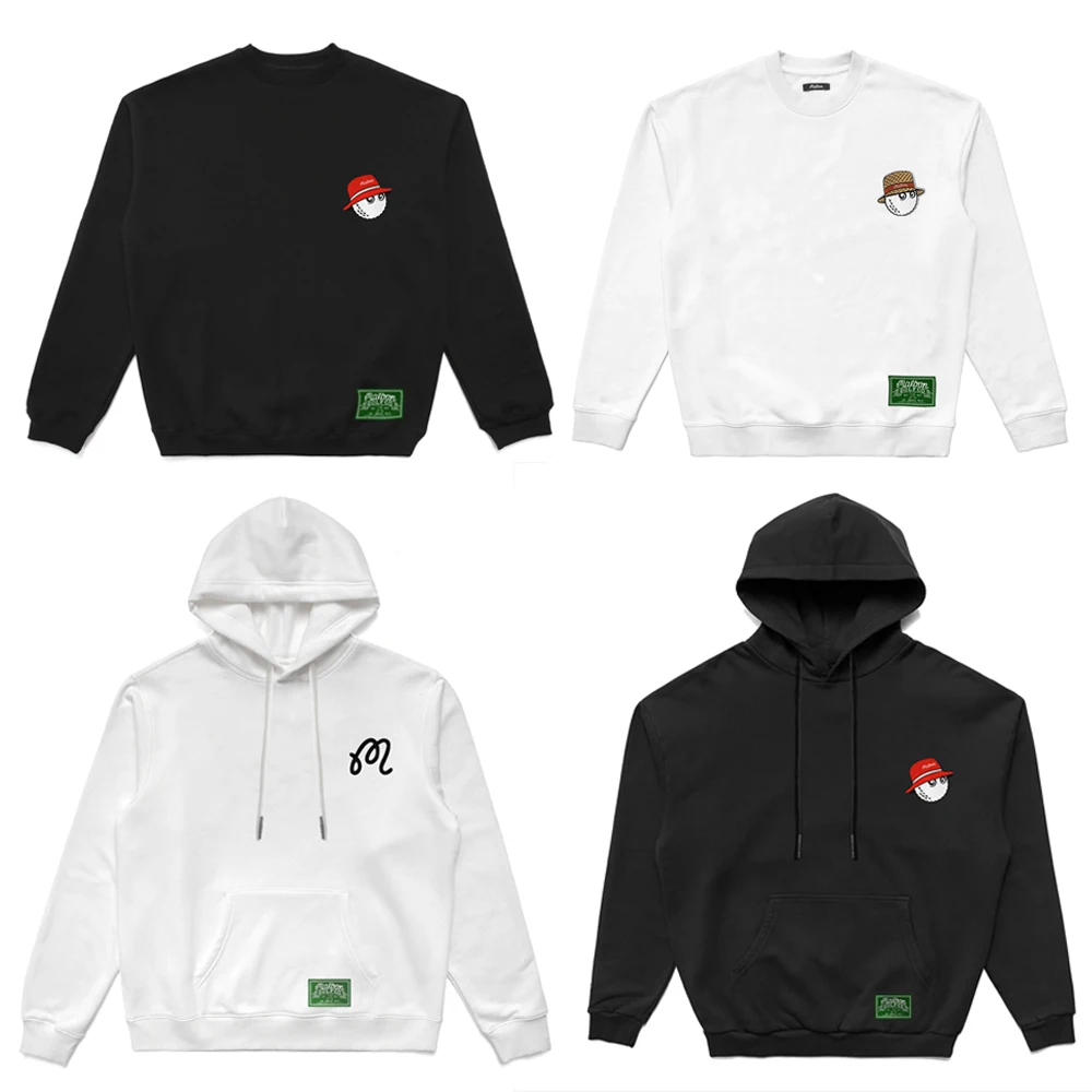 

2022 Autumn and Winter New Pure Cotton Golf Clothes Men's Women's Sports Hooded Sweatshirt Hoodies Golf Wear