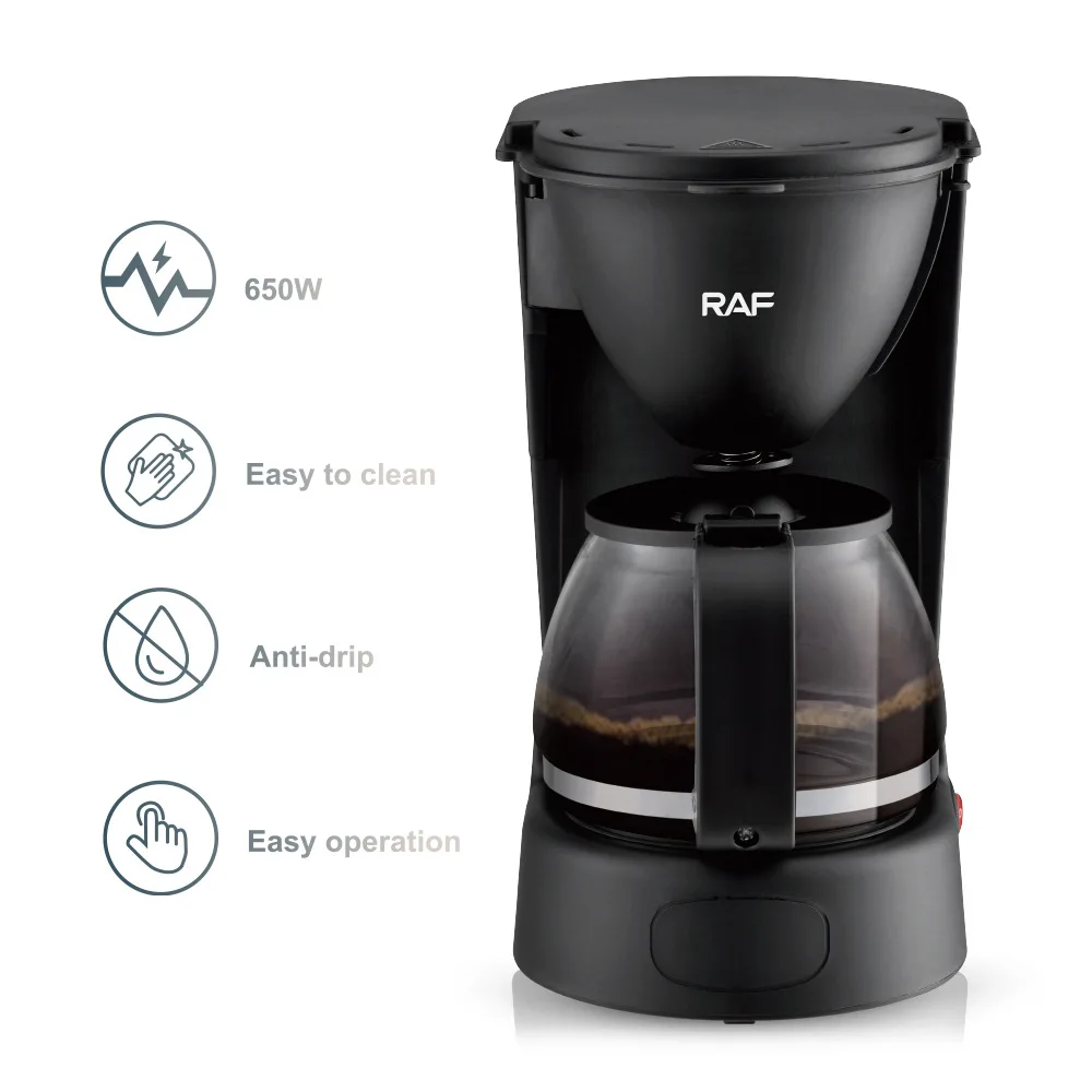 

Drip Coffee Machine Elektrische Koffie Percolato Koffie Pot Met Filter Druppelen Brouwen Hot Brouwer Gekookte Koffie Waterkoker