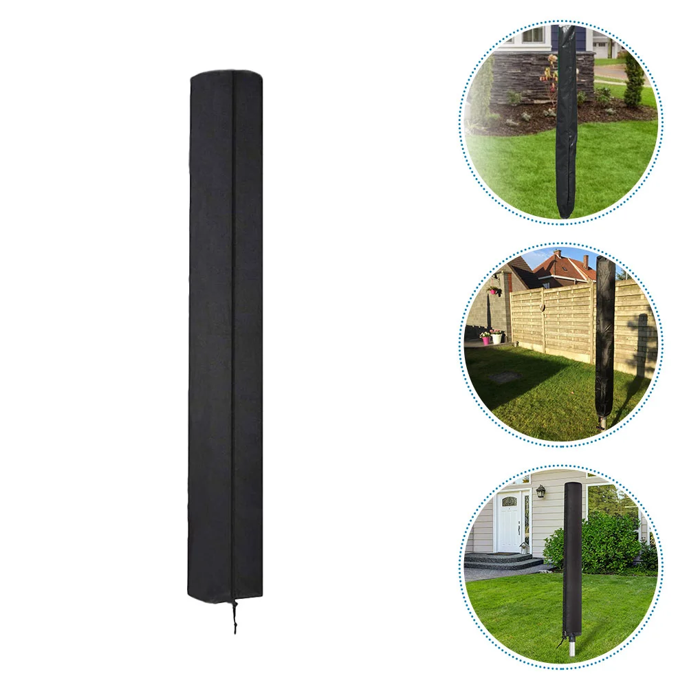 

Clothes Drying Rack Cover Outdoor Umbrella Rotary Umbrellas Zipper Covers Rain Proof Washing Line Patio Airer Home Dryer