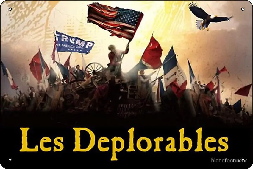 Плакат Les Deplorables забавная металлическая жестяная вывеска для дома кухни бара
