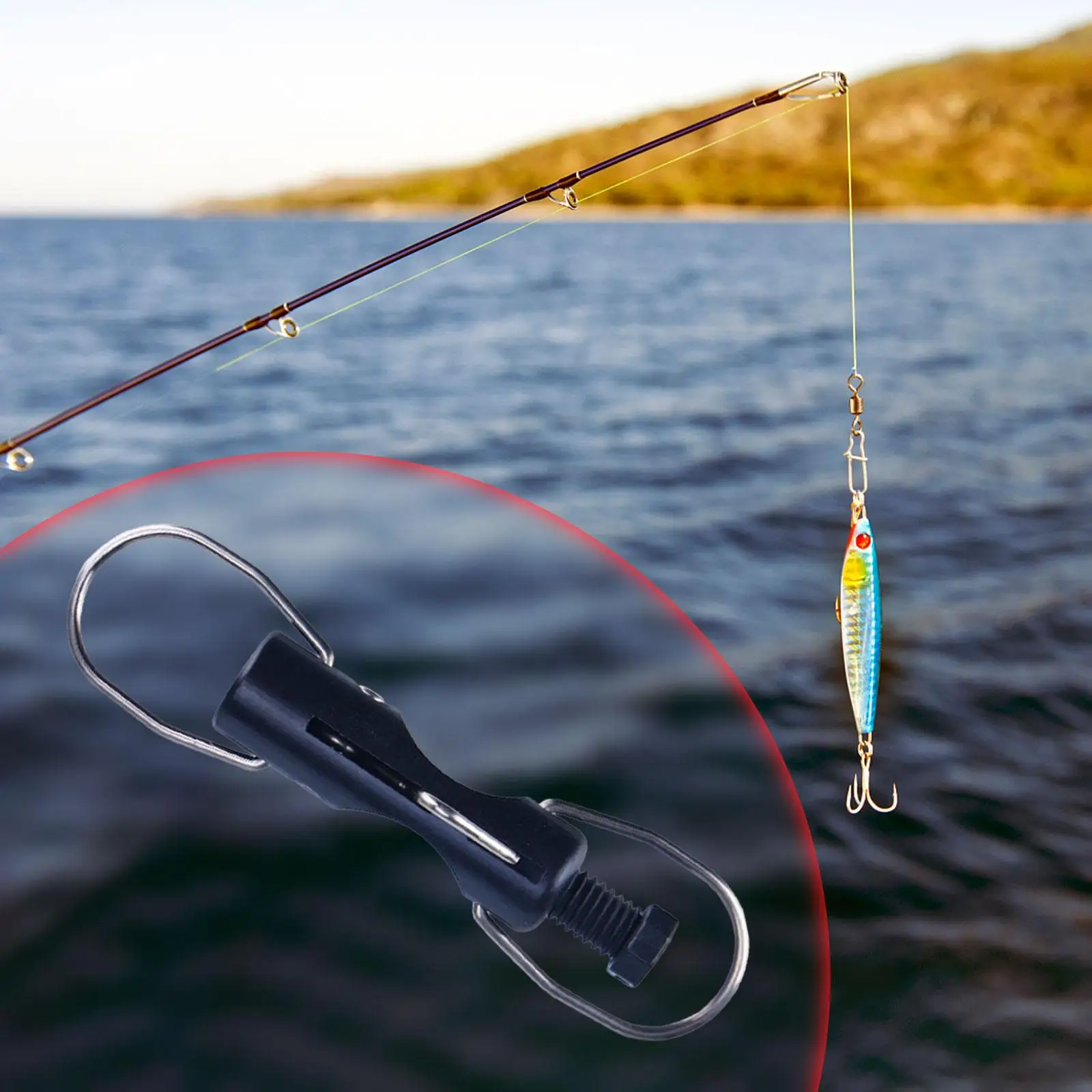 Рыболовное снаряжение премиум класса прочный зажим с защелкой рыболовное для