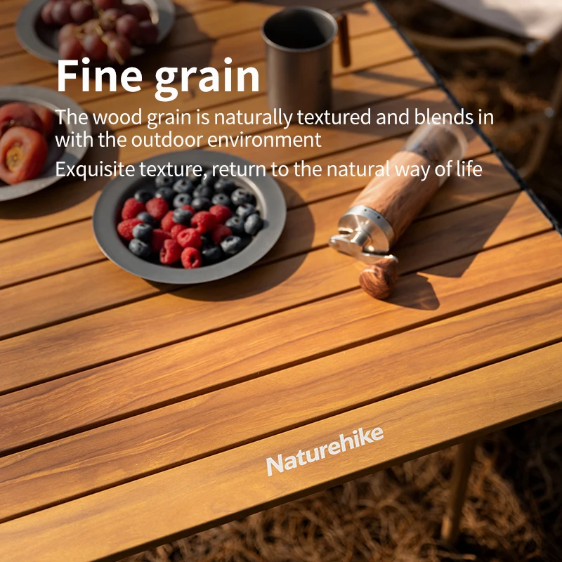 Naturehike складной стол из алюминиевого сплава уличный для яичного рулета кемпинга
