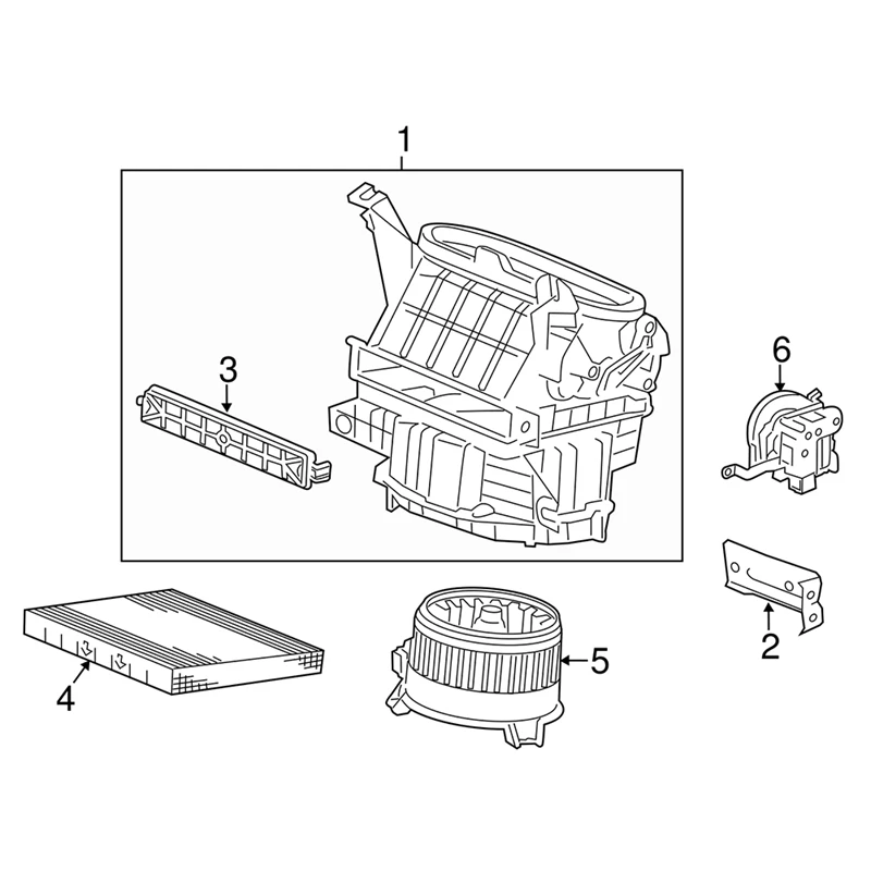 1 шт. 79310-T2F-A01 двигатель вентилятора в сборе вентилятор переменного тока