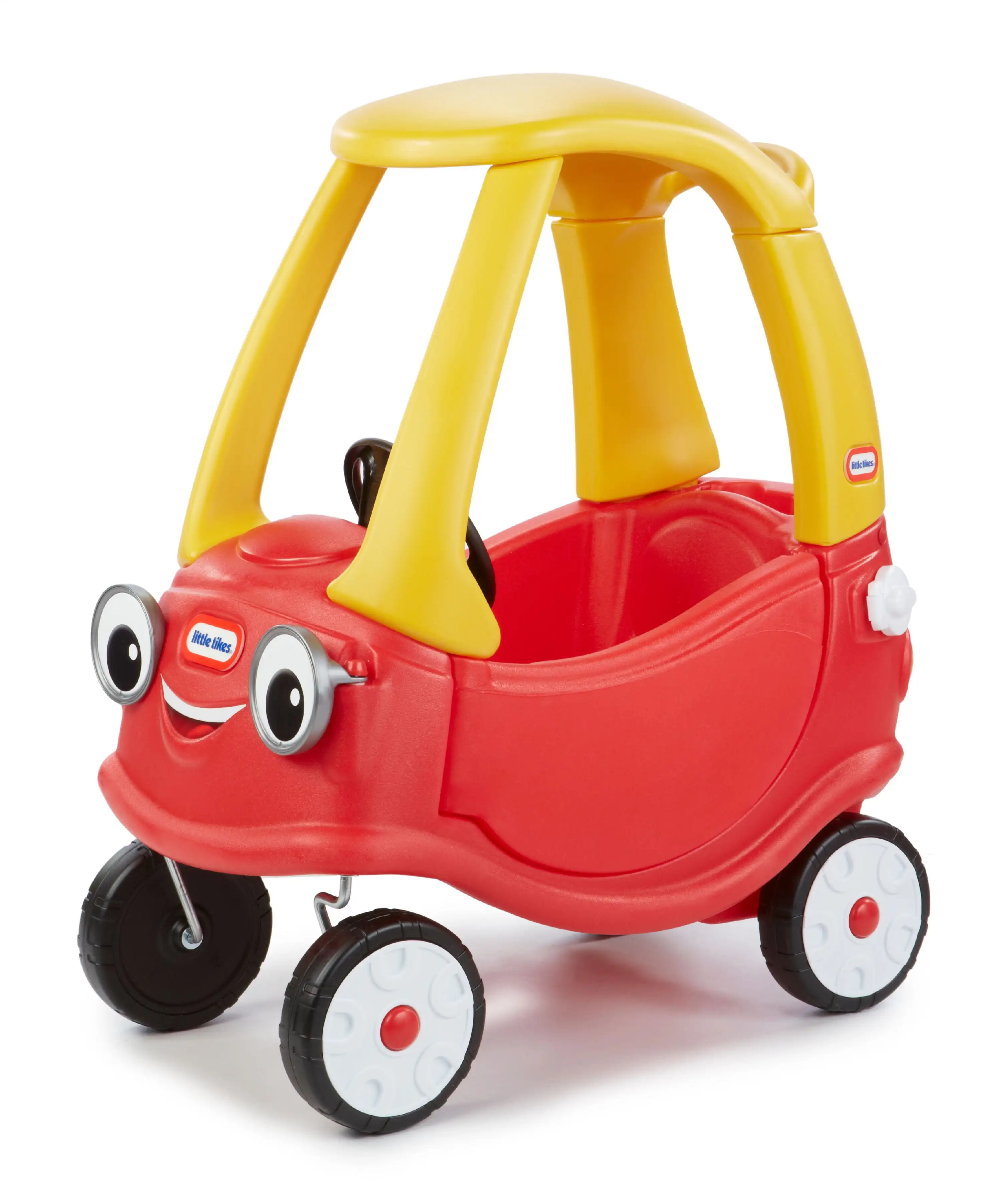 

Little Tikes Cozy Coupe Ride-On Toy for Toddlers and Kids - Classic Red and Yellow Car Design