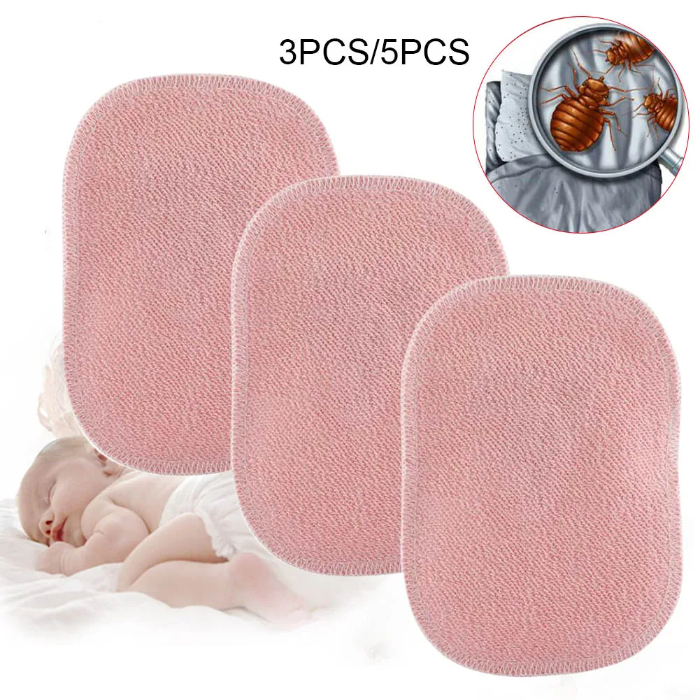 

3/5Pcs Dust Mite Killing Pad Safe Cotton with Spice Anti-mite Pads Cushion Mite removal patch for Home Beds Anti mite pad