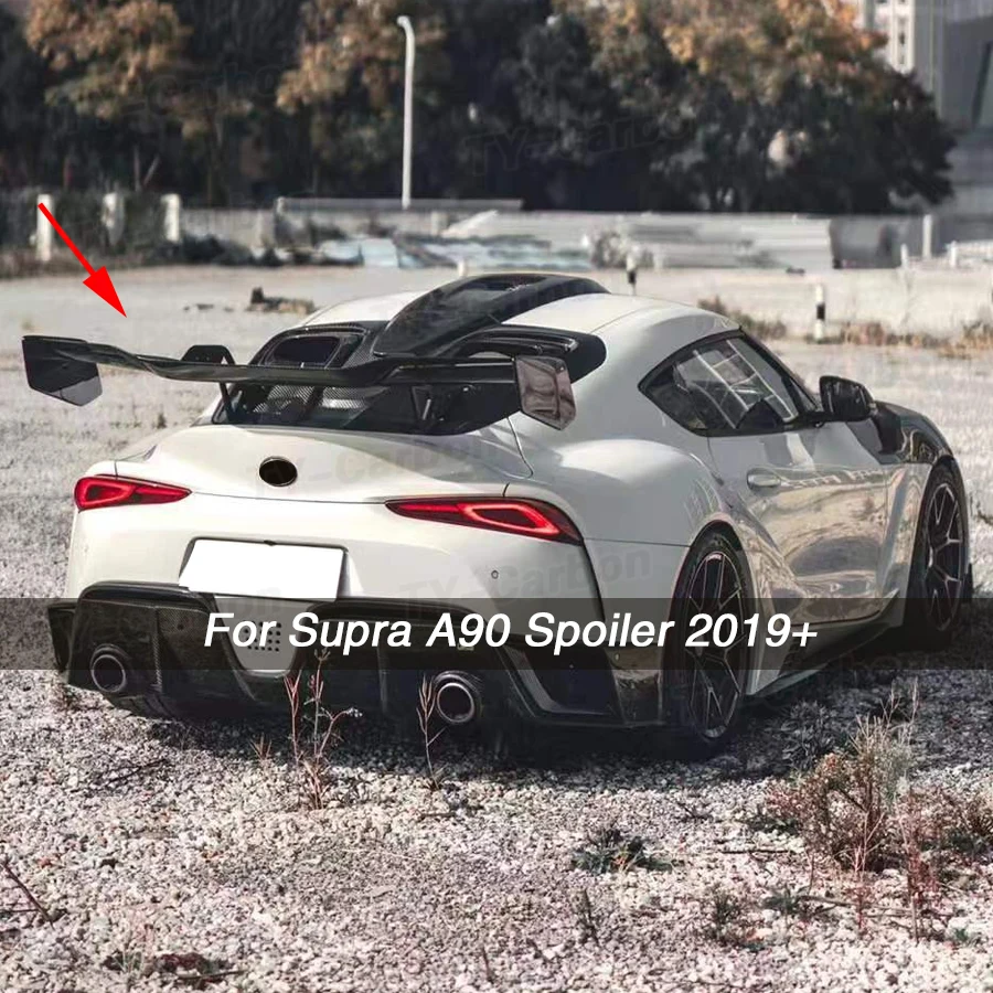 Задний спойлер из углеродного волокна для Toyota Supra A90 A91 2019-2023