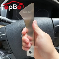 stainless steel trim removal tool two end trim removal level pry tools interior door panel audio terminal fastener remover tools