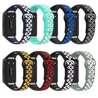newest silicone straps for huawei honor band 6 smart watchband replacement bracelet for huawei band 6