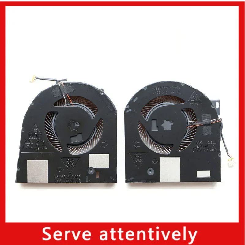 Сменный охлаждающий вентилятор для ноутбука процессора и графического Dell Precision