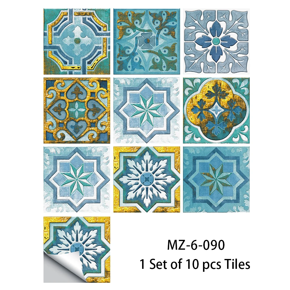 

Напольная палочка с матовой поверхностью мандала, домашний декор, Переводные Чехлы, Настенная Наклейка для кухни, ванной комнаты, водоотталкивающие ПВХ обои