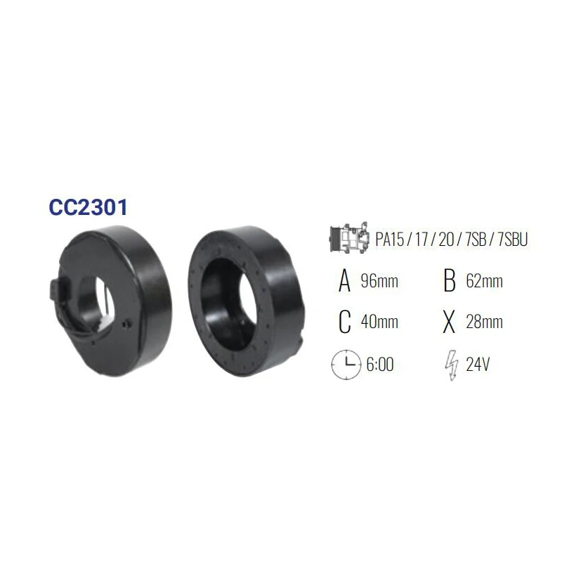 Clutch Coil For Case/caterpillar/iveco/john Deere/komatsu/krone/construction Machines/mercedes Truck