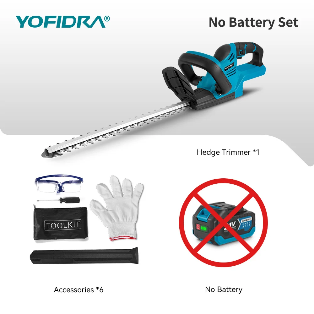 

YOFIDRA 2000 Вт электрический кусторез 510 мм