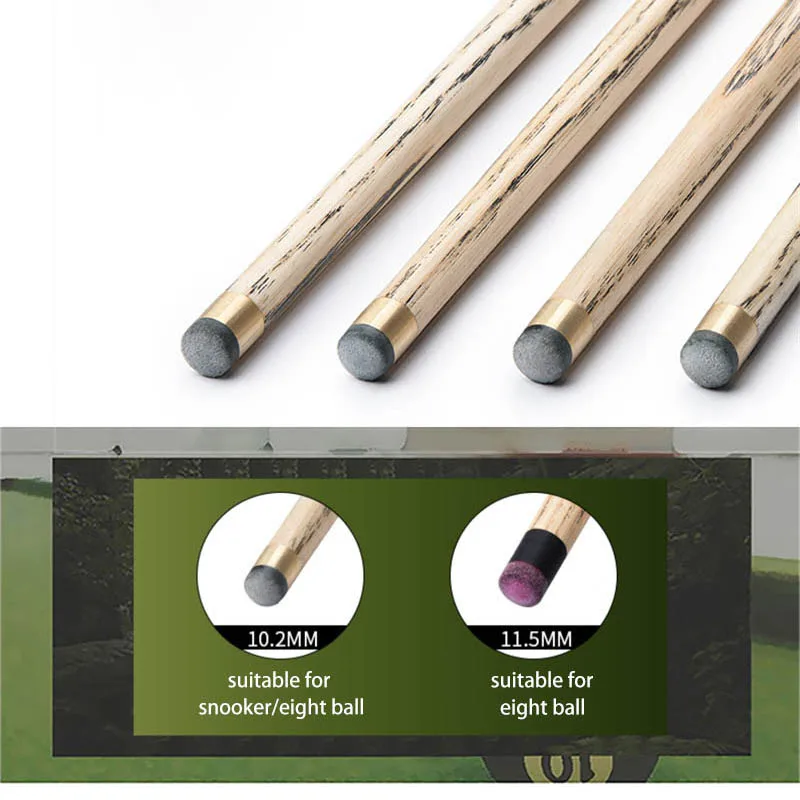 Деревянный бильярдный кий снукер 145 см черная восемь палочек масштаб 3/4 вал из