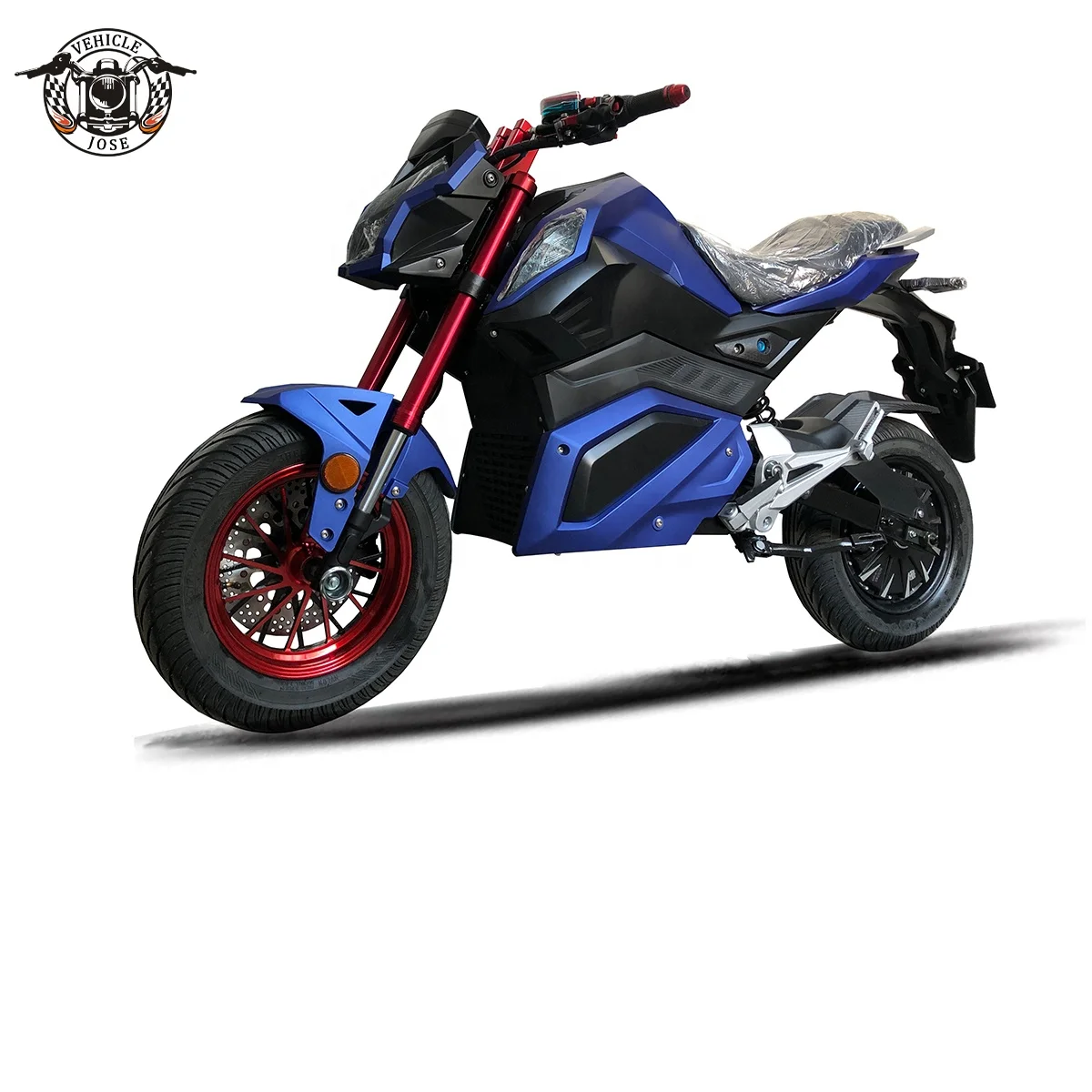 

72v 2000w motor 50km/h speed sportbike with LCD display Mini electric motorcycle for sale