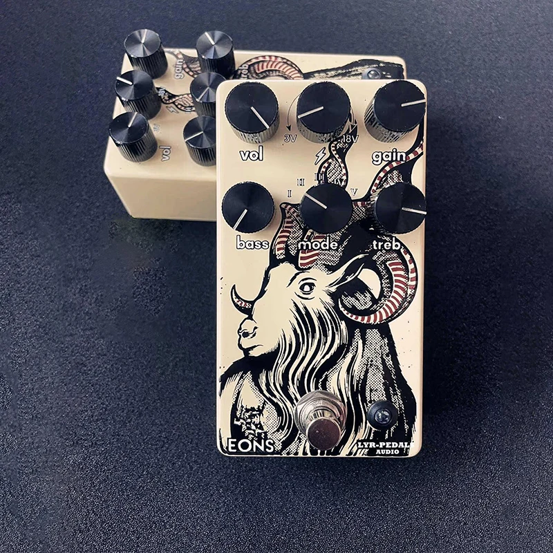 Фото LY-ROCK FUZZ Педаль эффектов для гитары Walrus, оригинальные клонированные гитарные эффекты FUZZ №4