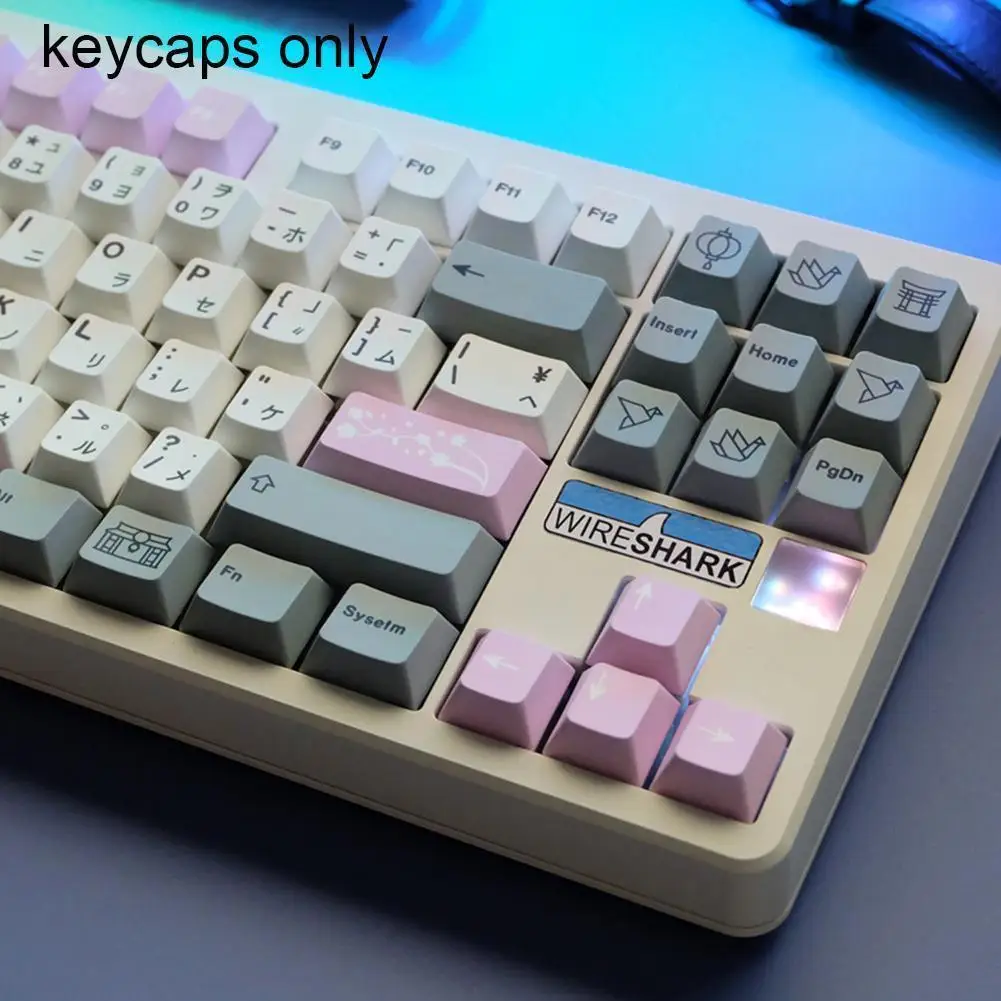 

Колпачки для клавиш Gmk- Fuji Pbt, колпачки для клавиш Xda, колпачки для клавиш на английском языке, сублимационные колпачки для Ikbc Mx 104/87/61 клавиш, м...