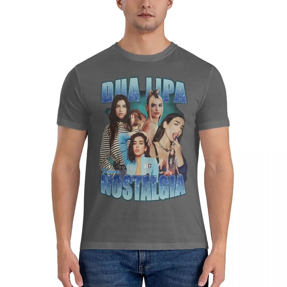 Мужская футболка с коротким рукавом круглым вырезом