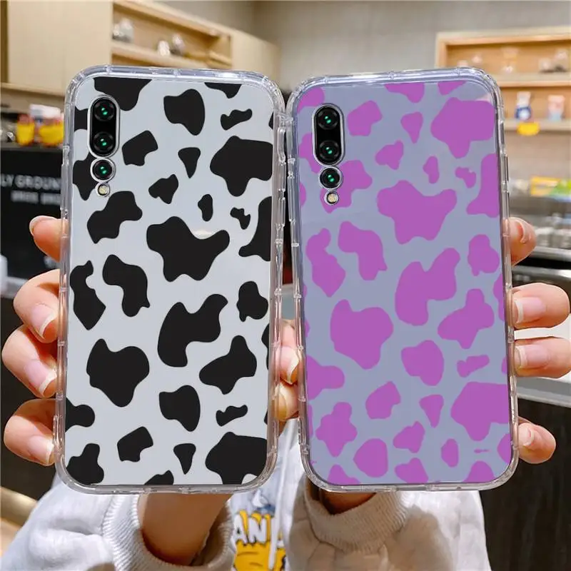 

Milk Cow Phone Case For Xiaomi 11 Redmi Note 11pro5G 8T 9A 9S 12S K30 10T Pro Ultra K40pro Transparent Case