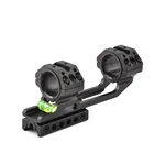 Тактический тяжелый двойной 3 винта диаметром 25,430 мм с пузырьковым уровнем подходит для 20 мм крепления планки Вивера для винтовки охоты